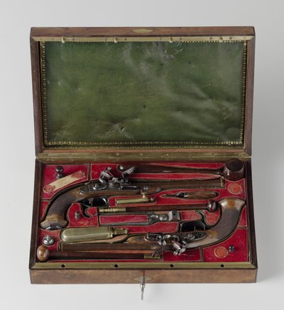 A Cased Pair of Pistols, Reputedly Owned by Napoleon, Perin Le Page, c.1813-5 by Lapage